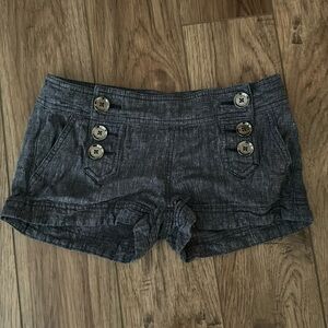 Express navy shorts